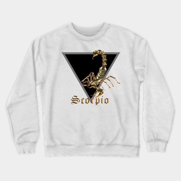 New zodiac Scorpio Crewneck Sweatshirt by INDONESIA68